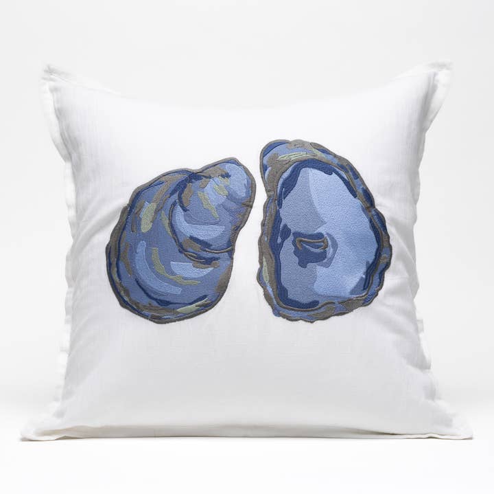 Cojín Cuadrado Grande Oyster para venta al por mayor de Shard at Home