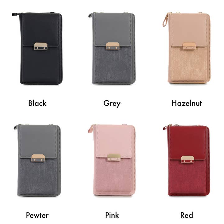 22 Tote - Vendita all'ingrosso Borsa a tracolla - Donna - Borsa a tracolla in pelle vegana con tasche multiple per cellulare9