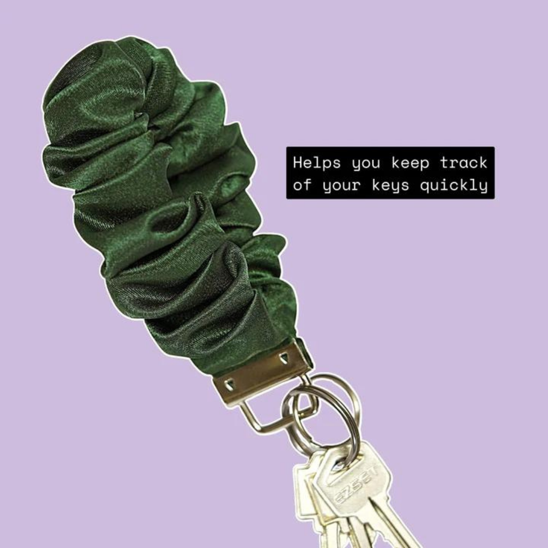 Blush Pop Creations - Wholesale Keychain - Women's - SCRUNCHIE WRISTLET KEYCHAIN - Choose Your Favourite Colors1