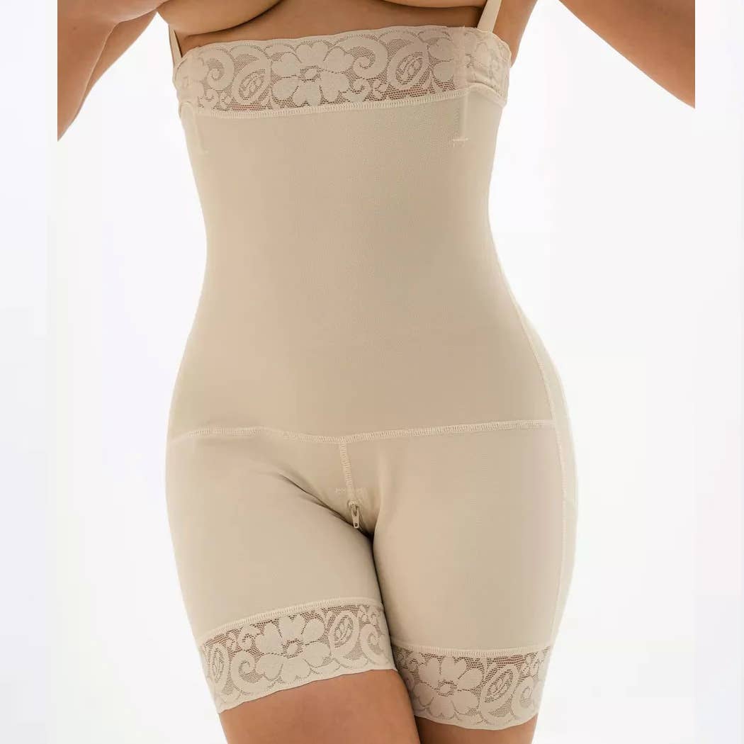 Curvy Fix - Vente Sous-vêtements – femme - Shorty gainant taille haute avec effet push-up fessier0