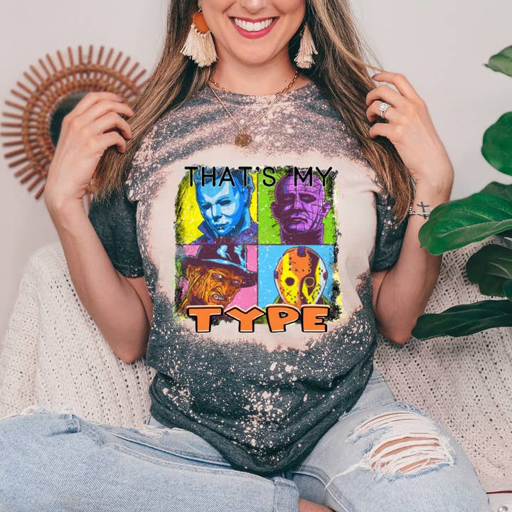 Thats My Type Halloween Tee for wholesale by Londas Trendy Tees