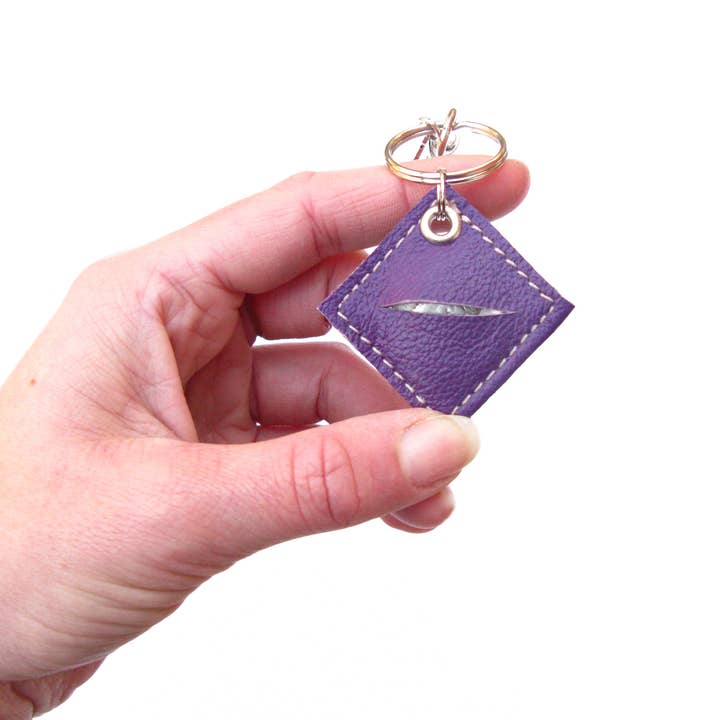 CRAVEbyCRV - Wholesale Keychain - Women's - Leather Aldi Quarter Holder Keychain3