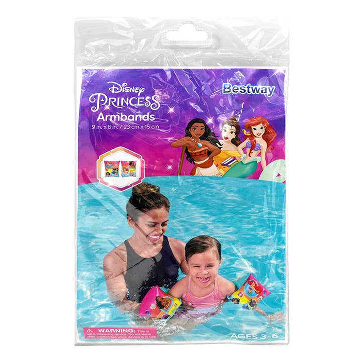 Deluxe Import Trading - Wholesale Inflatables - Princess Armbands in polybag with insert - 9 x 6"