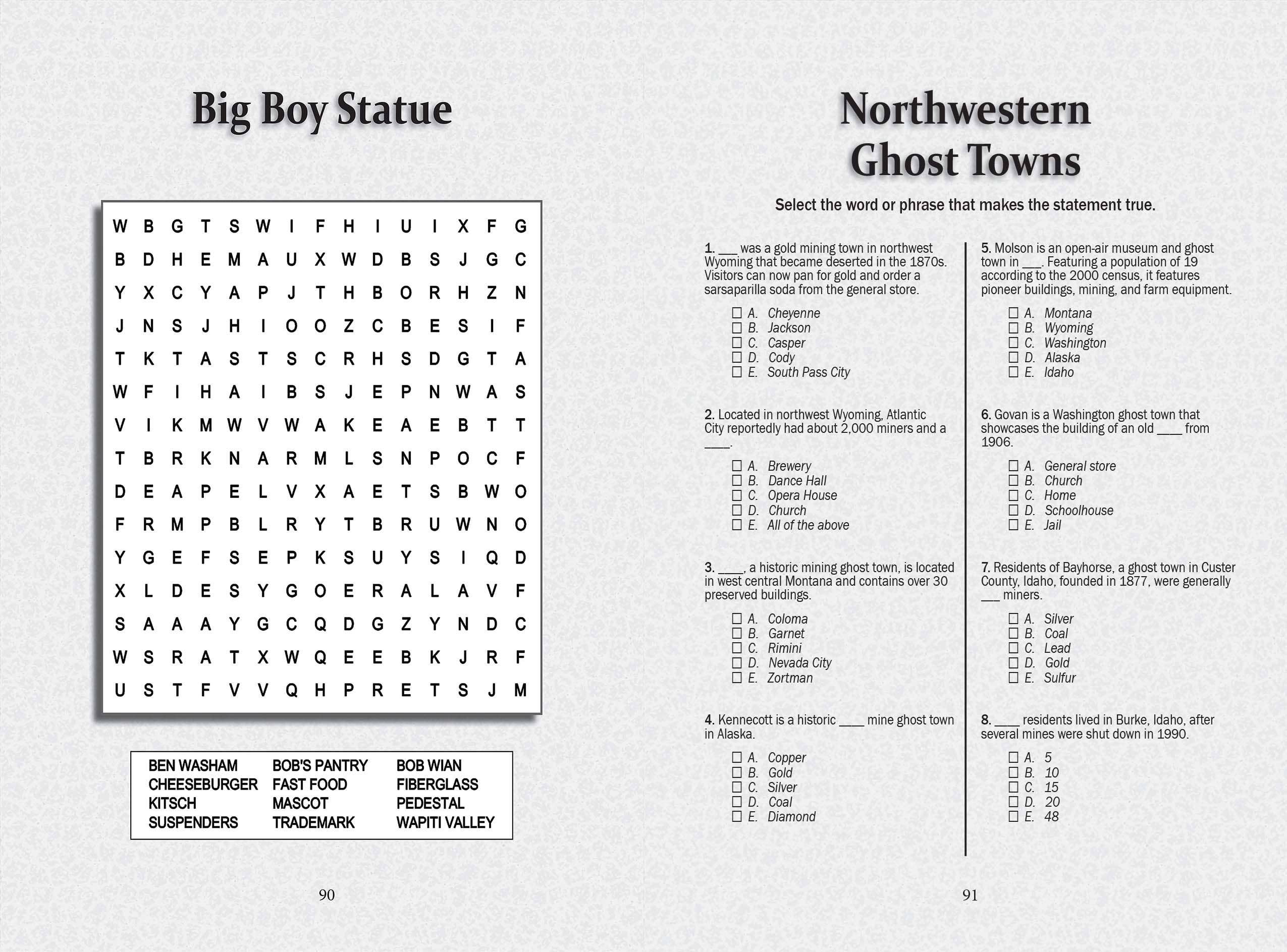 Applewood Books - Vente Puzzle – adulte - Grand Livre de Puzzle du Nord-Ouest Américain2