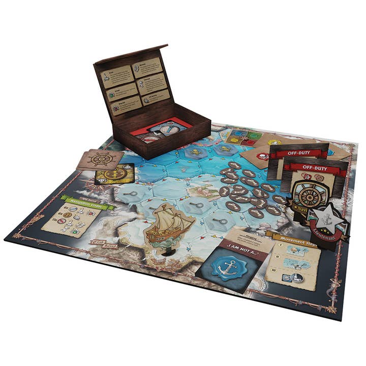 Outset Games and Cobble Hill Puzzles - Wholesale Board Game - Feed the Kraken: Deduction and Deception at Sea 🕵️ 🧭⚓☠️ 🐙3