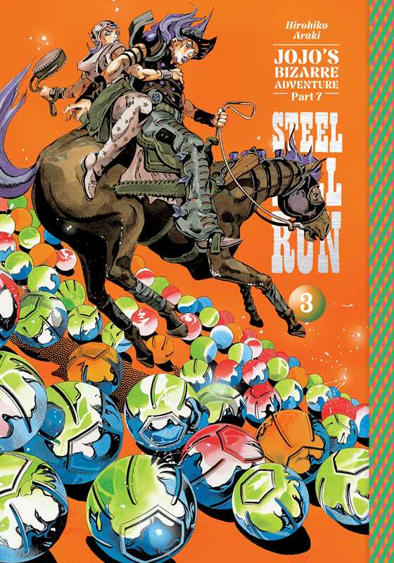 Simon & Schuster - Wholesale Manga - JoJo's Bizarre Adventure: Part 7--Steel Ball Run, Vol. 3 by Hirohiko  Araki0