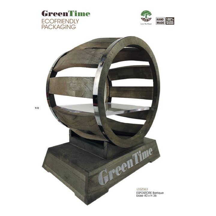 Green Time Barrique Display for engroshandel hos Green Time