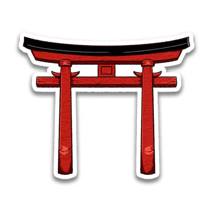Sticker Torii Gate voor wholesale door Stick With Finn