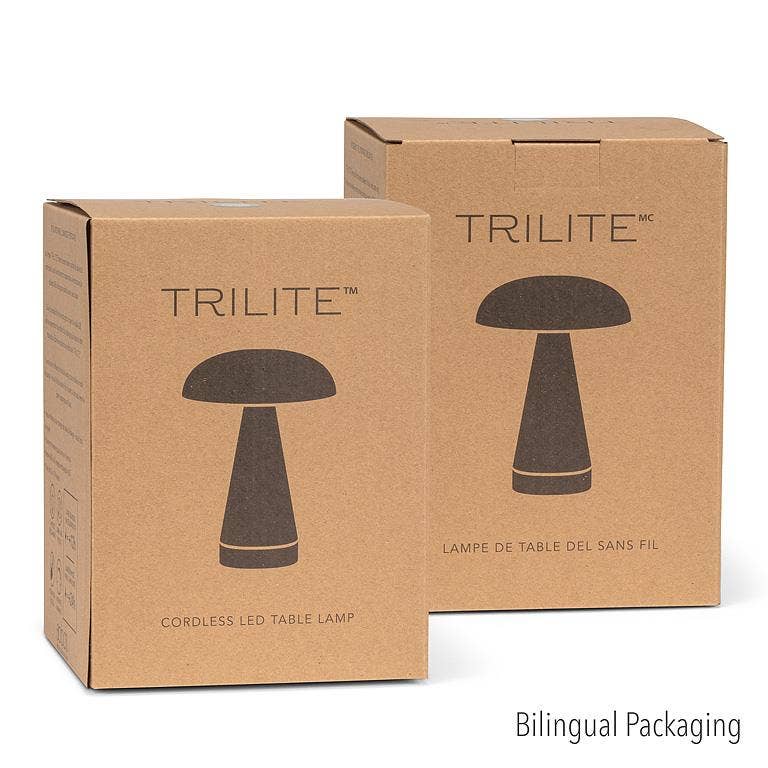 Abbott - Wholesale Accent/Desk Lamp - Metallic Mushroom LED Table Light-8"H-Rose Gold3