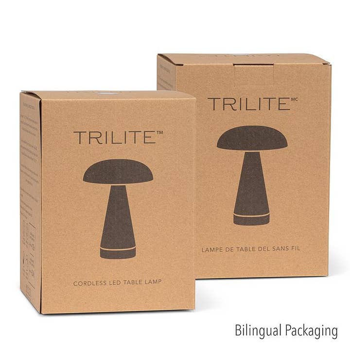 Abbott - Wholesale Accent/Desk Lamp - Metallic Mushroom LED Table Light-8"H-Rose Gold3