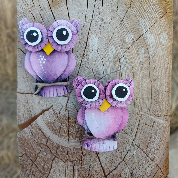 Kit de bricolage Baby Owl_ pour la vente par Ciclomanias
