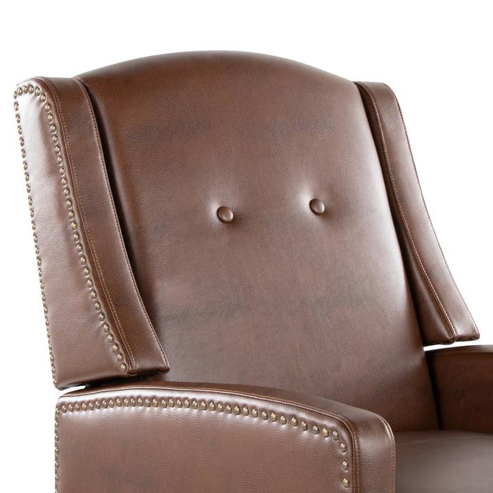 Stanley Recliner in Black Wood for wholesale on Faire5