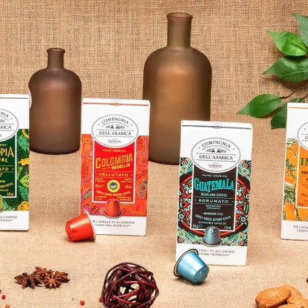 Caffè Corsini - Wholesale Coffee Pods - 10 100% Arabica Colombia Coffee Capsules | Aluminum Capsules2