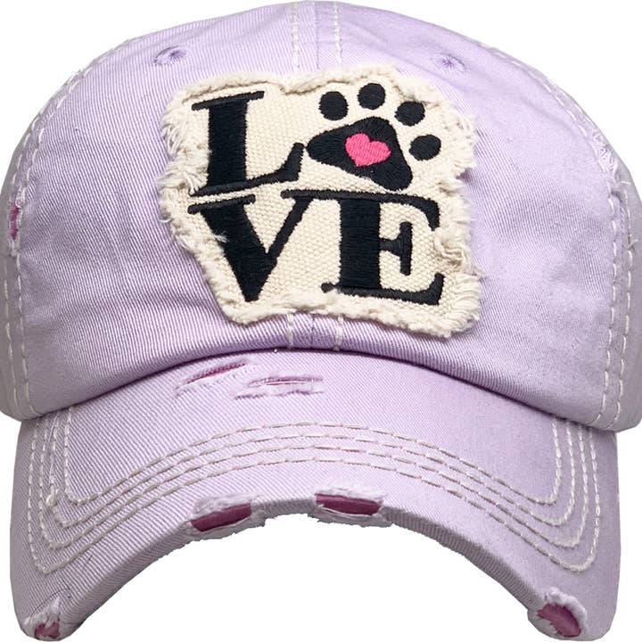 KBETHOS - Wholesale Baseball Cap - Women's - Paw Love Vintage Ballcap24