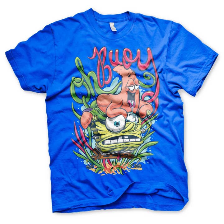 Hybris Production AB – Großhandel T-Shirt mit Siebdruck – Unisex – SpongeBob Oh Junge T-Shirt