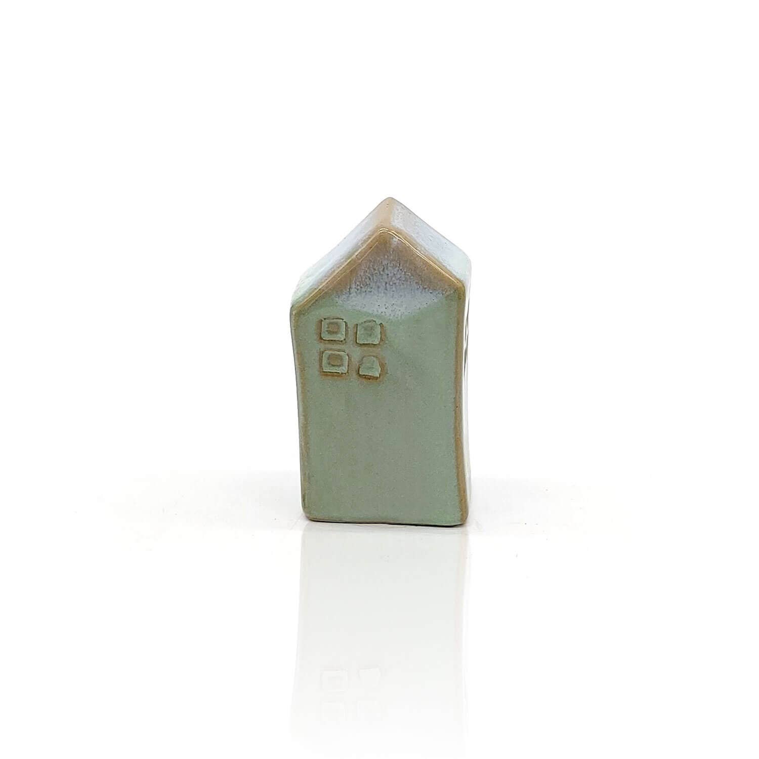 Mea-Living – Engroshandel Bordpynt – Hus lille, 9x5cm, turkis2