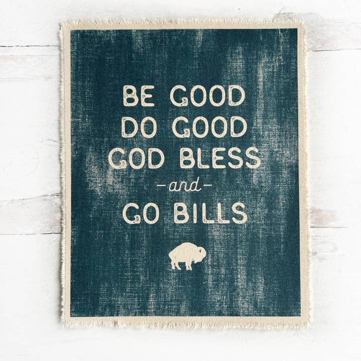Perfect Day Print Co - Wholesale Art Print - Go Bills Josh Allen Quote Buffalo Canvas Art Print, 8x10