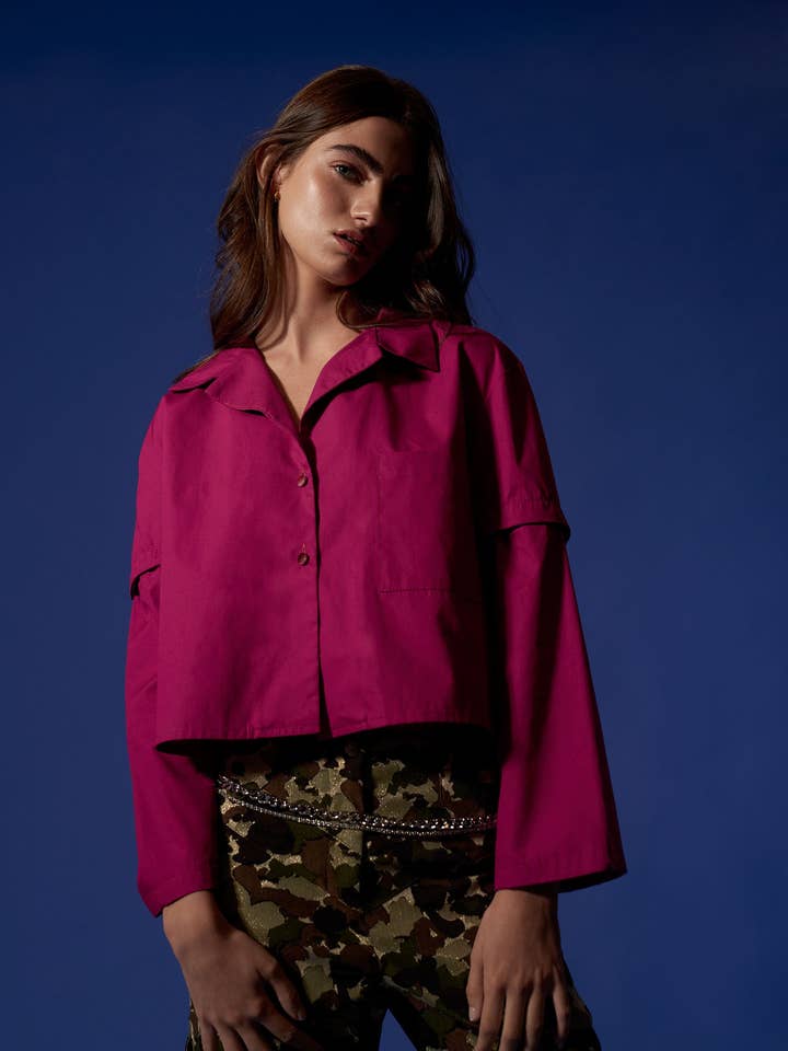 MIA Shirt Bougainvillea for wholesale by Virago Barcelona