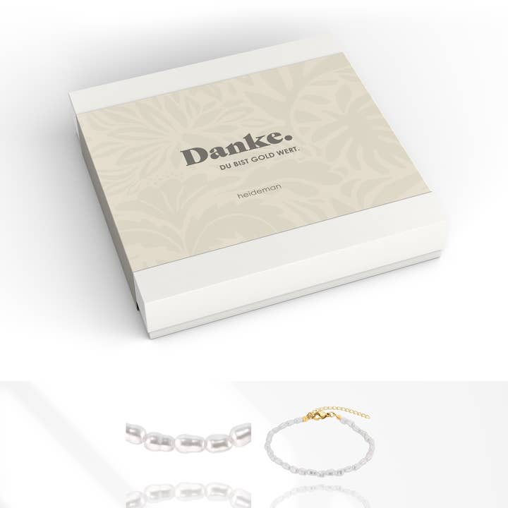 Caja de regalo Gracias Perla para venta al por mayor de Heideman Schmuck