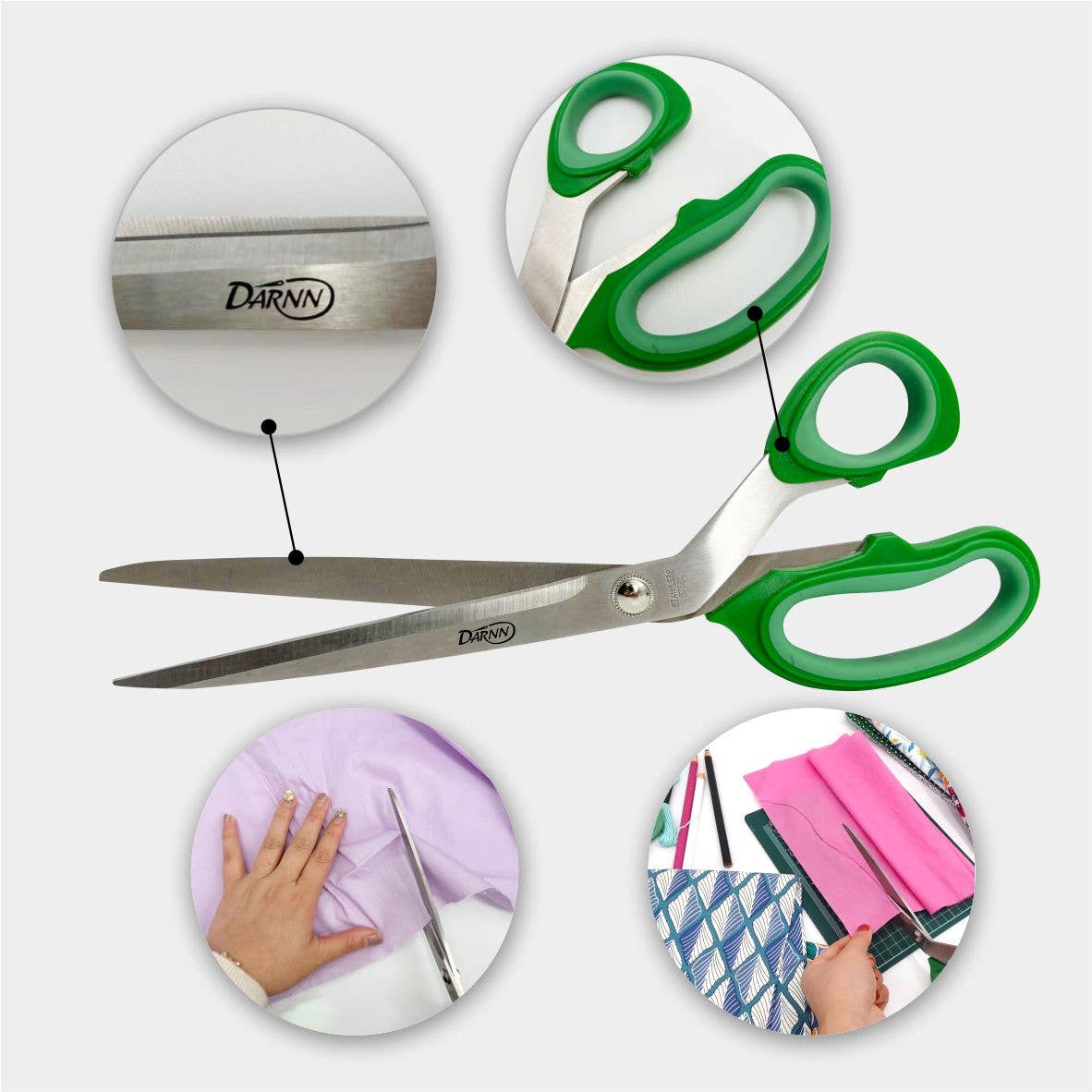 Max-Link Solutions Ltd – wholesale Scissors – Darnn 10" Dressmaking Scissors, Long Scissors for Craft3