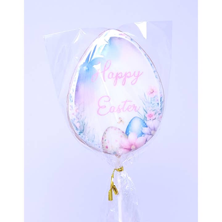 Wild Angel Treats, LLC - Wholesale Biscuit - Happy Easter Egg Cookie Pop1