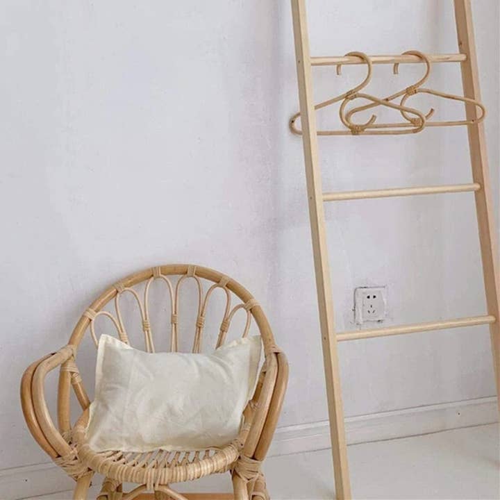 Bali Harvest - Wholesale Clothes Hangers - Original Rattan Hangers (Adult) - Zero Waste Eco Boho Decor