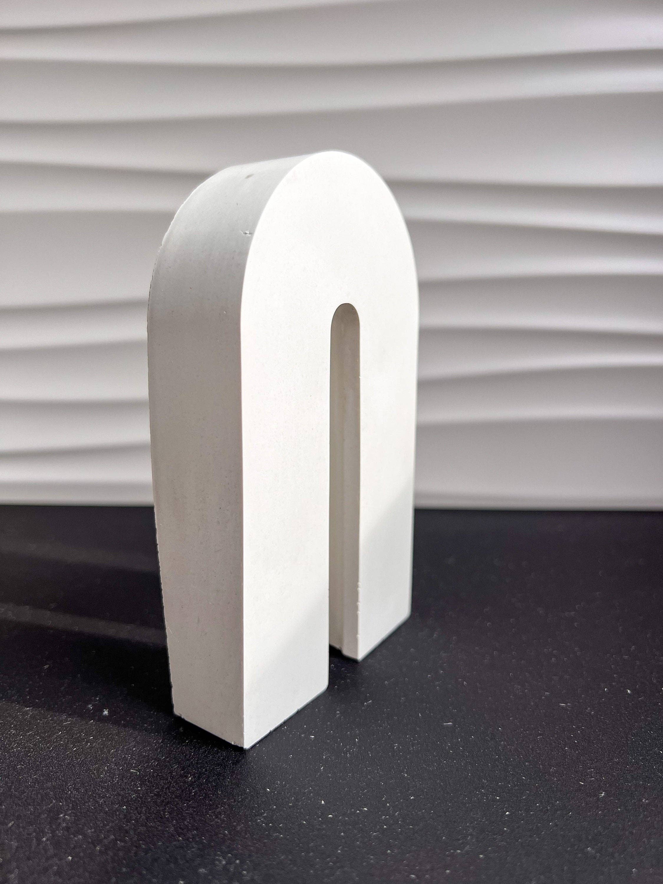 Minimal Loot Design - Wholesale Sculpture - Concrete Sculptural Arch, Standing Arch Decor, Nordic, Decorative Arch, Photo Props, Geometric Ornament, Cement Decor, Modern Decor, Still6