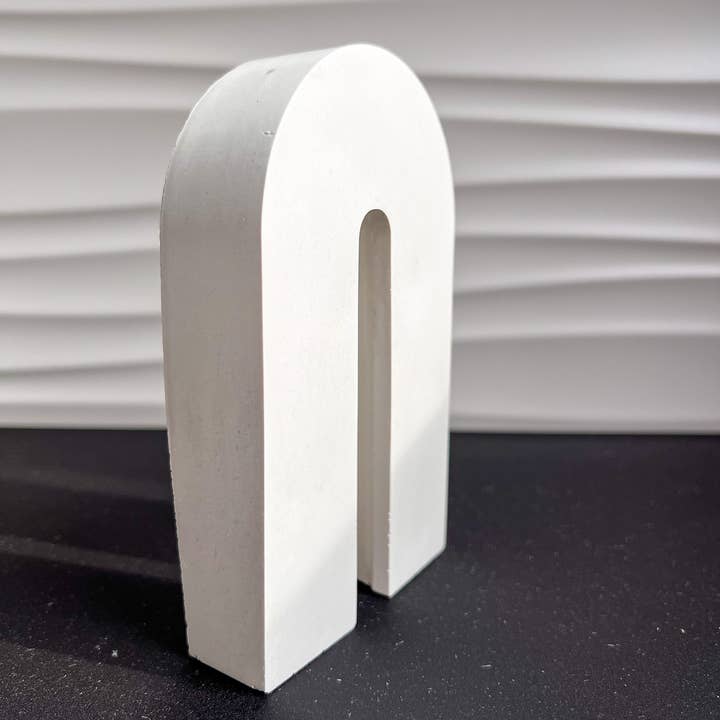 Minimal Loot Design - Wholesale Sculpture - Concrete Sculptural Arch, Standing Arch Decor, Nordic, Decorative Arch, Photo Props, Geometric Ornament, Cement Decor, Modern Decor, Still6