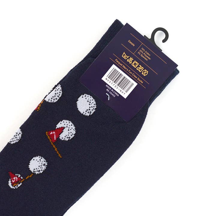Selini New York - Wholesale Socks - Men's - Men's Golf Novelty Socks NVS1735