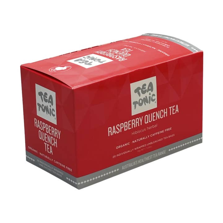 Raspberry Quench Tea 20 Teabags for wholesale by Tea Tonic