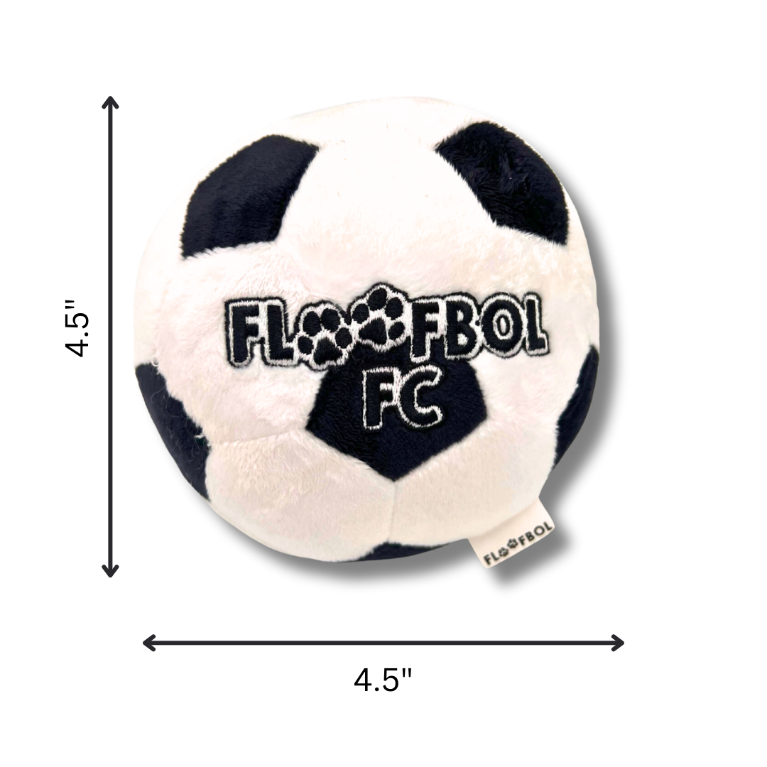 Floofball – Großhandel Plüschtier – Hund – Floofbol FC Fußball-Hundespielzeug aus Plüsch3