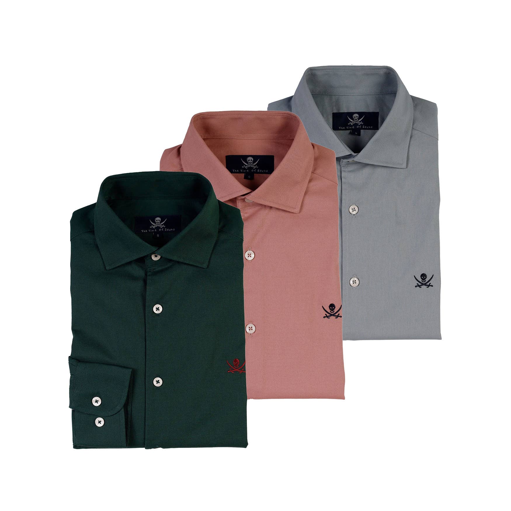The Time of Bocha - Wholesale Shirt - Men's - Pack 3 Shirts Gab Men The Time Of Bocha QI1PK.CS-110