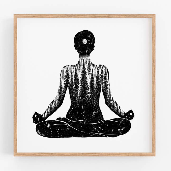 Grounded & Growing Art Print for wholesale by Kaari & Co.