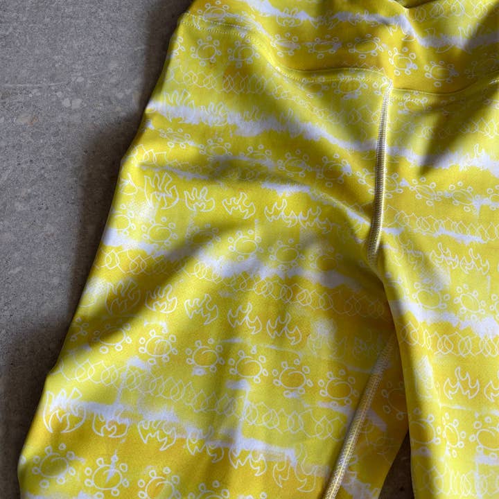 Fire Høj Talje Capri Legging for engroshandel hos The Chakra Girl