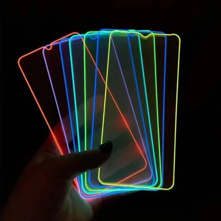 SugarQuoteMeNot LLC - Wholesale Device Screen Protector - Glow-In-The-Dark Illuminating Iphone Screen Protector(Green)