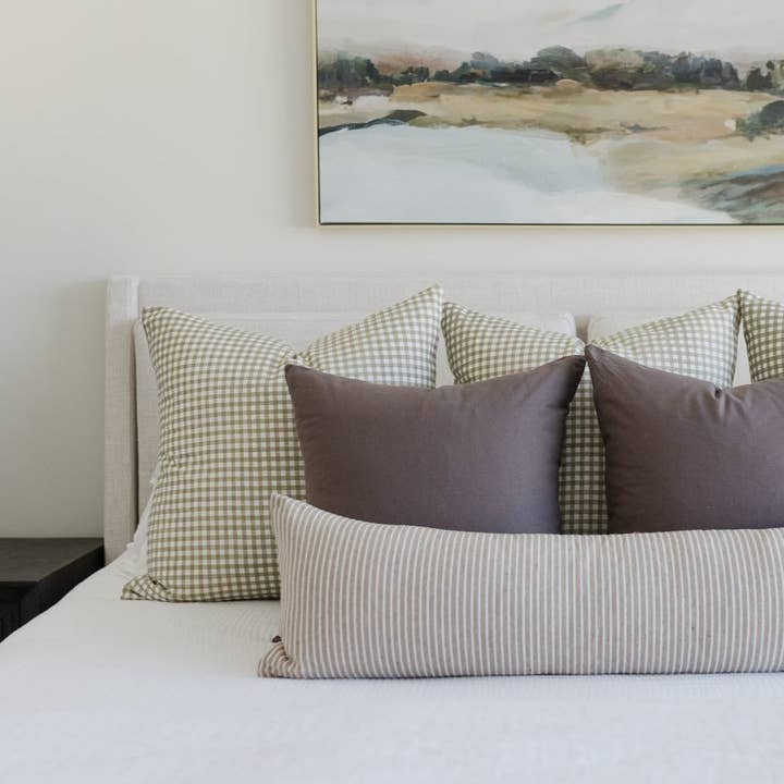 Woven Nook - Wholesale Throw Pillow Cover - Gingham - 18" | 22" | 26"9