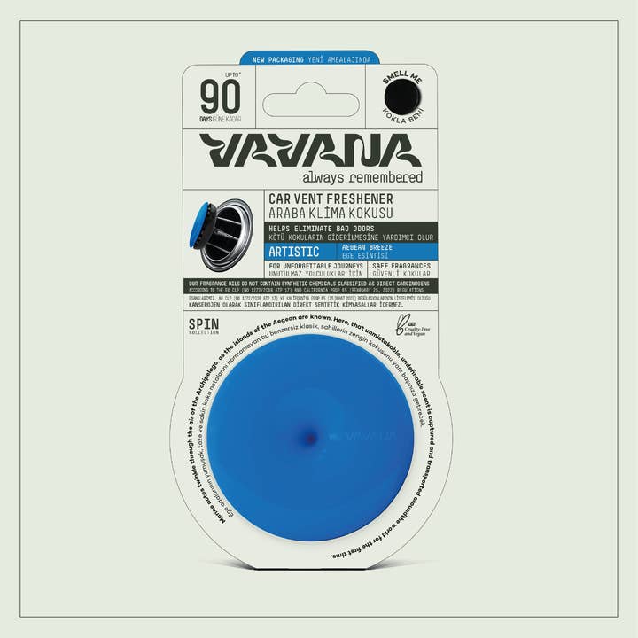 VAVANA - Wholesale Car Freshener - Unisex - CAR FRESHENER - 90 Day, SAFE, Made with CA Prop 65 Free Oils3