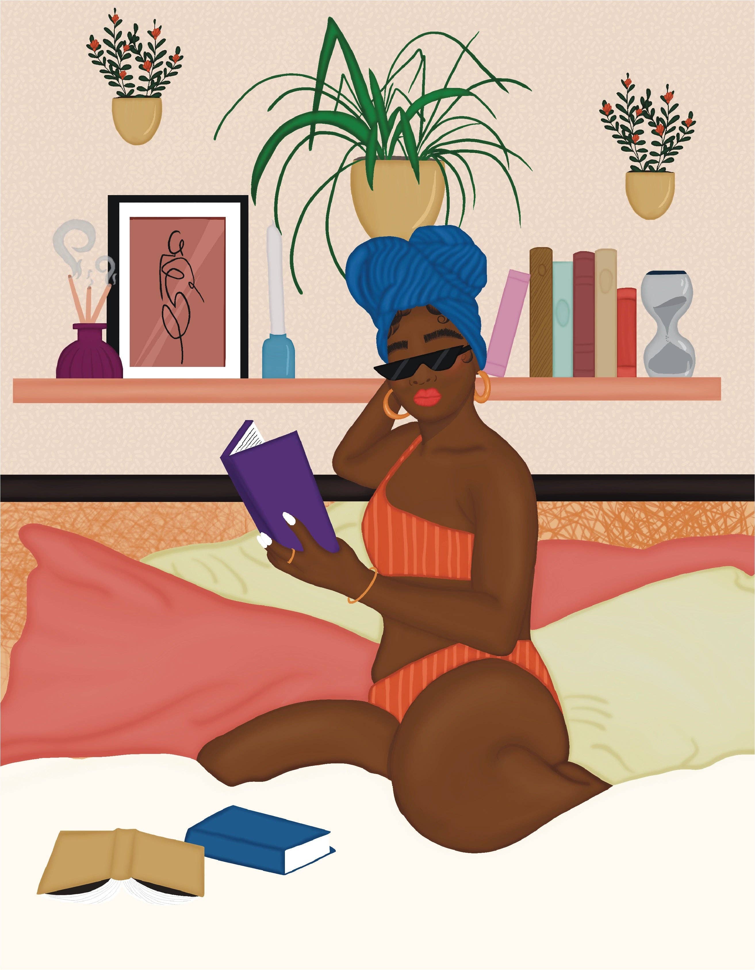 RVL Wellness Co. - Wholesale Puzzle - Adult - Reading & Relaxing | 48 Piece Puzzle & Candle Gift Set2