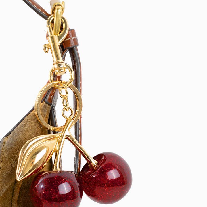 Sessori - Wholesale Purse/Bag Accessory - Women's - Glossy Cherry Bag Charm2