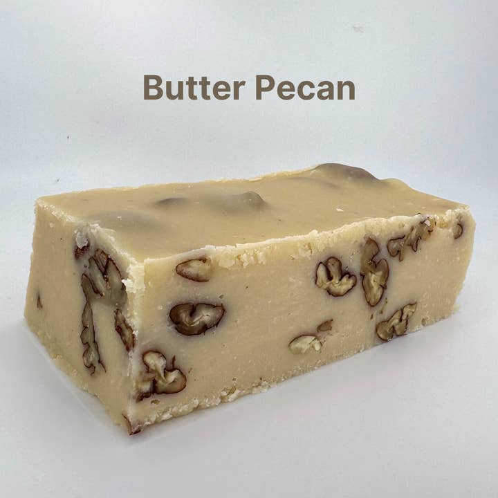 Nick's Wicked Tasty Fudge LLC - Wholesale Fudge - Butter Pecan Fudge (1/4 lb Wrap)