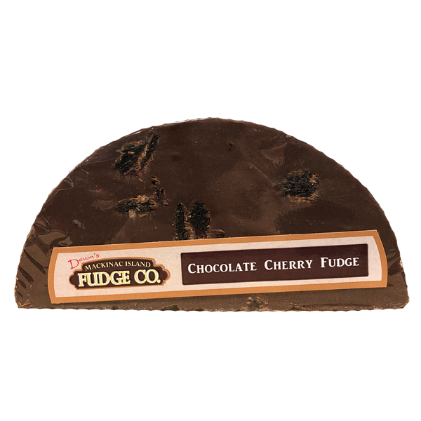 Devons Mackinac Island Fudge - Wholesale Fudge - Chocolate Cherry Fudge 5.5oz0