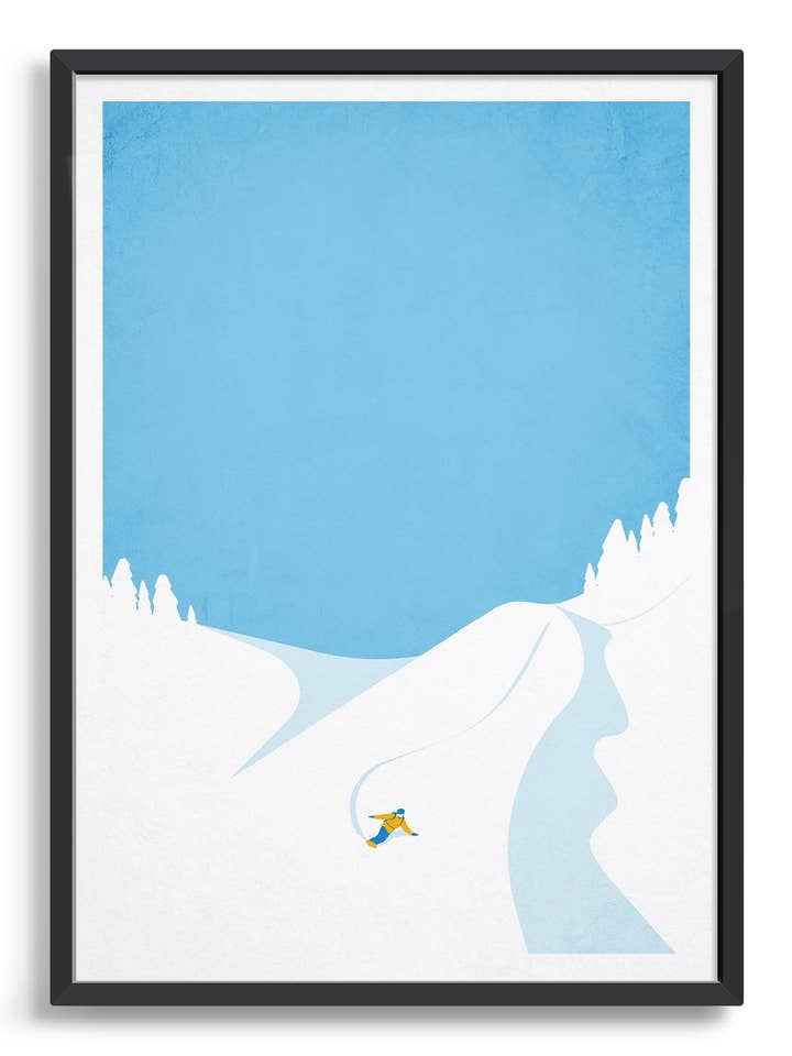 Downhill snowboarder for wholesale by Rocket Jack