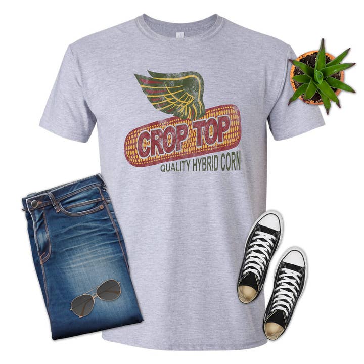 316 Legacy LLC – Großhandel T-Shirt (Grafikdruck) – Unisex – Dekalb Crop Top für Mais, Landwirtschaft, Bauernhof, Hemd, T-Shirt