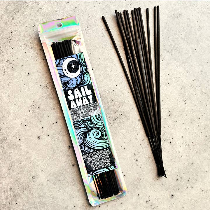 Sail Away | Charcoal Incense Sticks for wholesale by Cosmically Misplaced