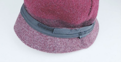 Comfortarians – wholesale Bucket hat – Women's – Women's Winter Adjustable Bucket Hat Wool Color block FW7