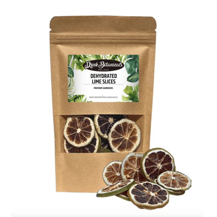 Drink Botanicals Ireland - Wholesale Dried/Dehydrated Fruit - Dehydrated Dried Lime Slices1