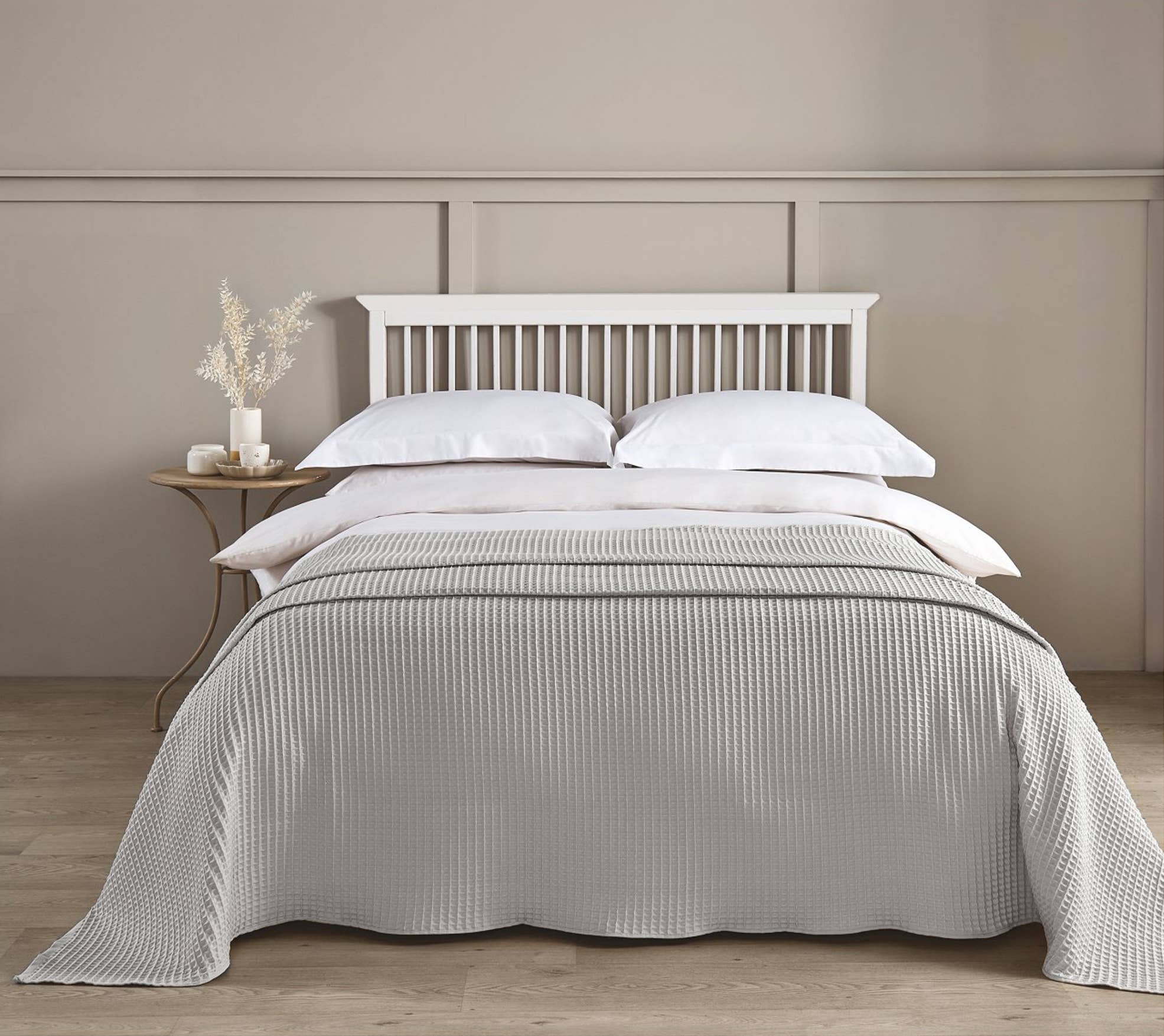 Allure Bath Fashions – Engroshandel Tæppe – Hotel Vaffel Plaid Tæpper - 100% Bomuld Sengetæppe1