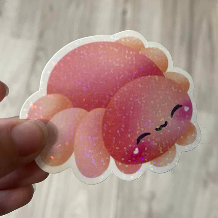 Prairie Chicken Sticker Shop & Gifts - Wholesale Sticker - Cute Jumping Spider Die Cut Vinyl Sticker0