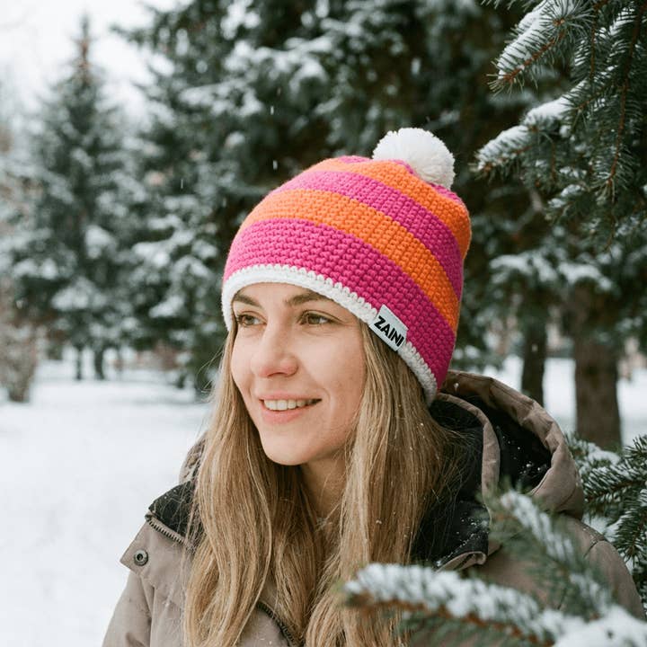 Macleod Beanie Bobble Hat for wholesale by ZAINI Lifestyle Ltd