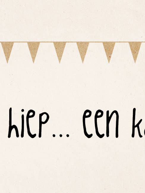 Postcard F10: Hip helped a card for wholesale by Zinvol.nu